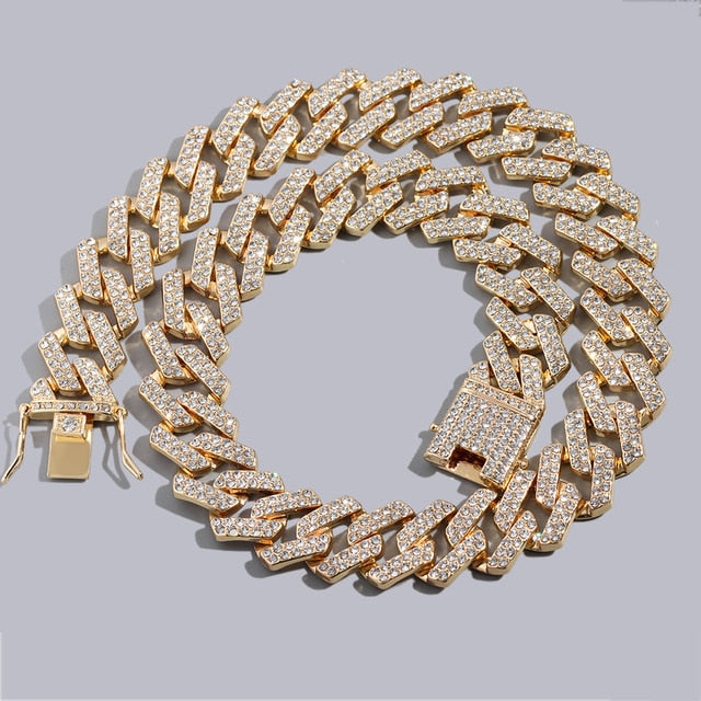 20MM Cuban Link Bracelet - Gold